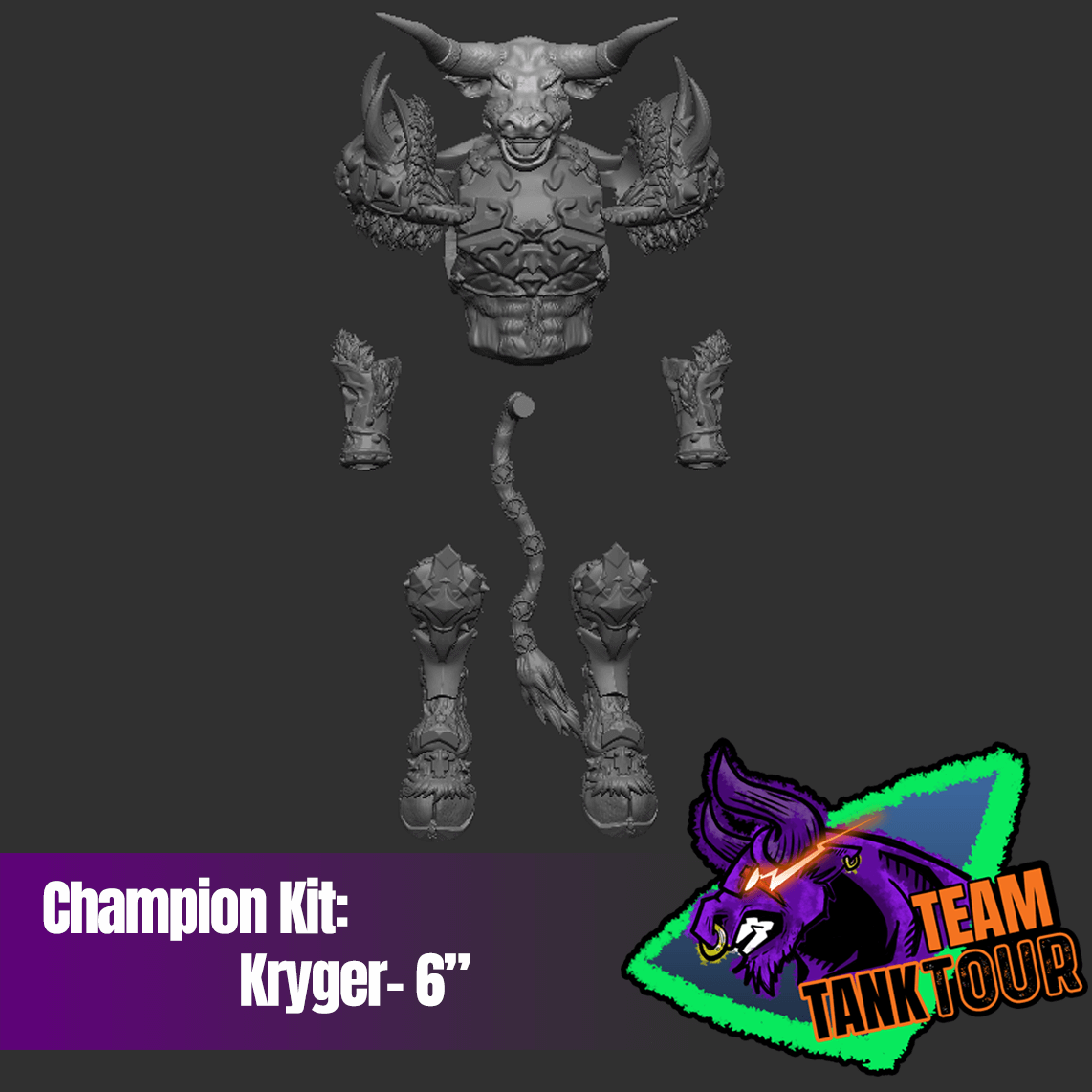 Kryger 3D Printed Kit + Weapon