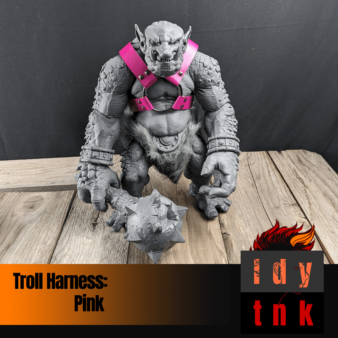 Troll Harness: Pink